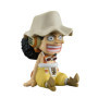 Tirelire Usopp One Piece en PVC - 16 cm - Décorative et Pratique