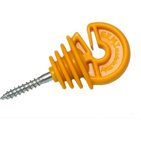 Isolateurs de Clôture Électrique en Bois - Pack de 100 pour Animaux