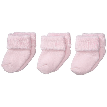 Chaussettes Bébé Fille Sterntaler - Pack de 3 en Rose Douce