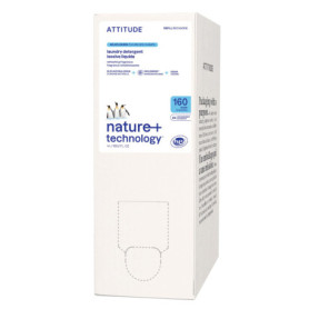 Recharge Lessive Liquide ATTITUDE - Fleurs Sauvages, 4L, Éco-Responsable