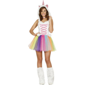 Déguisement Licorne Magique Femme - Robe Tutu Arc-en-Ciel Taille L 65,03 €