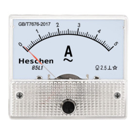 Testeur Ampèremètre Rectangulaire Heschen 85L1-5A AC 0-5A