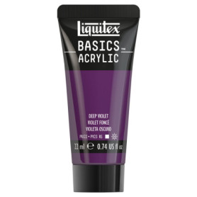 Peinture Acrylique Liquitex Basics 22 ml - Violet Foncé