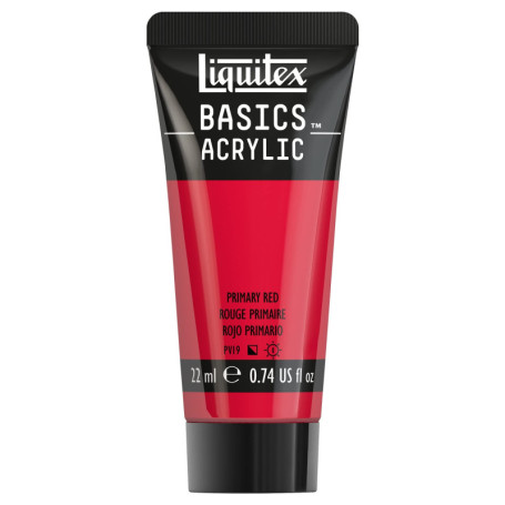Peinture Acrylique Liquitex Basics 22 ml - Rouge Primaire
