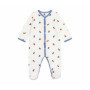 Pyjama Bébé en Velours Imprimé Petit Bateau - Confort et Élégance