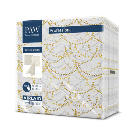 Serviettes de Table en Papier Airlaid - 50 Pièces pour Événements Festifs