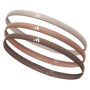 Pack de 3 Barrettes à Cheveux adidas Taupe et Clay Strata