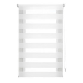 Store Nuit et Jour EasyFix Blanc 120x150 cm - Installation Sans Outils