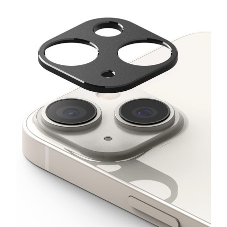 Protecteur de Caméra Arrière en Aluminium pour iPhone 14 Plus - Noir