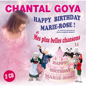CD Happy Birthday Marie Rose - Chantal Goya
