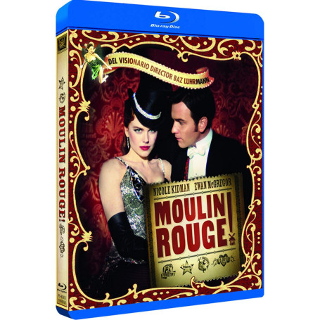 Moulin Rouge - Blu-Ray Édition Import avec Nicole Kidman