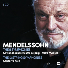 Intégrale des Symphonies de Mendelssohn par Kurt Masur