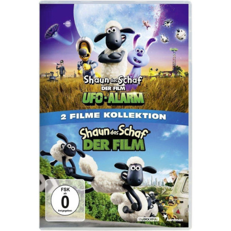 Shaun le Mouton : Le Film 1 & 2 - Édition Import DVD