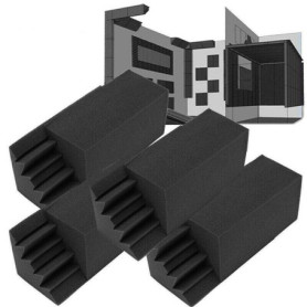 Lot de 8 Panneaux Acoustiques en Mousse Haute Densité pour Studio