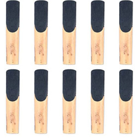 Lot de 10 Anches en Roseau pour Saxophone Ténor Si Bémol - Force 2.0
