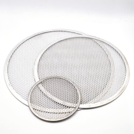 Lot de 3 Grilles à Pizza en Aluminium Anti-Adhésif - 15,2 cm, 25,4 cm, 30,5 cm