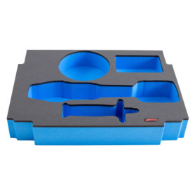 Insert en mousse sur mesure pour meuleuse Makita DGA 504 - Aptex GmbH