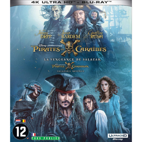 Pirates des Caraïbes : La Vengeance de Salazar en 4K Ultra HD