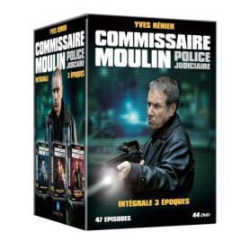 Coffret Intégral Commissaire Moulin - 44 DVD de la Police Judiciaire
