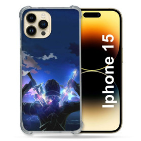 Coque Renforcée Cokitec pour iPhone 15 - Design Manga SAO