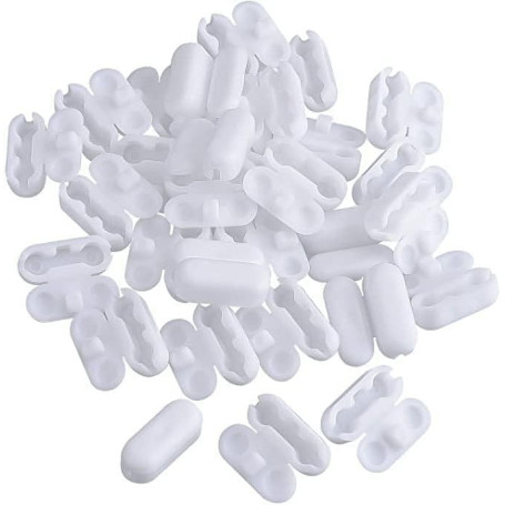 Lot de 30 connecteurs en plastique pour stores enrouleurs et verticaux