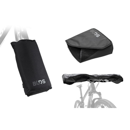 Kit de Protection VTT - Accessoires pour Fourche, Cadre et Guidon Droit