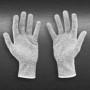 Gants de Protection Anti-Coupures PRECORN - Maille Acier Inoxydable - Confortables et Antidérapants