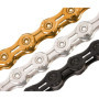 Chaîne KMC X10el Gold 1/2" x 11/128" pour Vélo