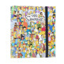Classeur A4 2 Anneaux Les Simpson - Couverture Rigide 32 x 27 cm