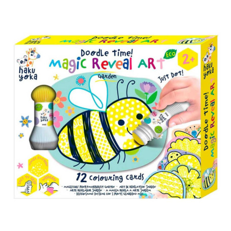 Ensemble de Marqueurs Magiques Haku Yoka - 12 Cartes Jardin pour Enfants