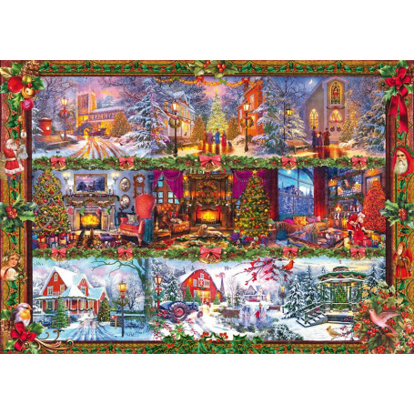 Puzzle Joyeux Noël 1000 pièces - Schmidt Spiele 24,32 €