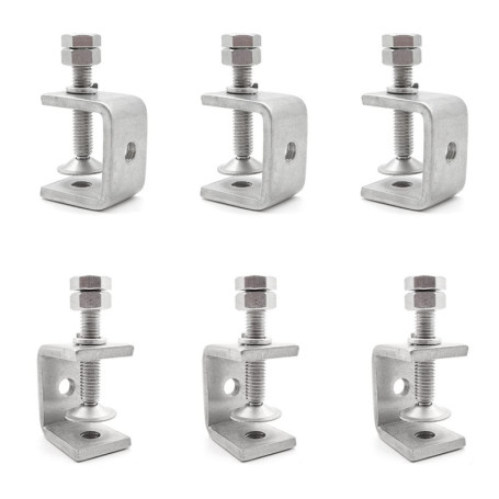 Lot de 6 Pinces en C GOIYZTTR - Outils de Fixation Robustes pour le Travail du Bois 22,35 €