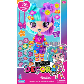 Poupée Decora Fashion Heather 30 cm avec Accessoires et Autocollants 61,79 €
