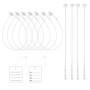 Hezhou 2000 Fils de Sécurité pour Étiquettes Suspendues en Plastique Transparent 21,64 €