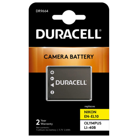 Batterie Rechargeable Duracell DR9664 pour Appareil Photo Olympus li-40B 28,06 €