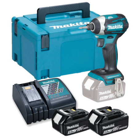 Visseuse à Chocs Sans Fil 18V 175Nm avec 2 Batteries - Makita DTD154RTJ 440,39 €