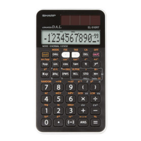 Calculatrice Scientifique Sharp EL-510 RT Solaire avec Écran Grand Format