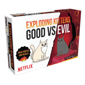 Exploding Kittens: Good vs. Evil - Jeu de Cartes Épique Multicolore