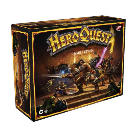 Jeu de société HeroQuest - Aventure fantastique pour 2 à 5 joueurs