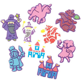 Lot de 10 Tampons Auto-Encreurs Fées - Créativité pour Enfants