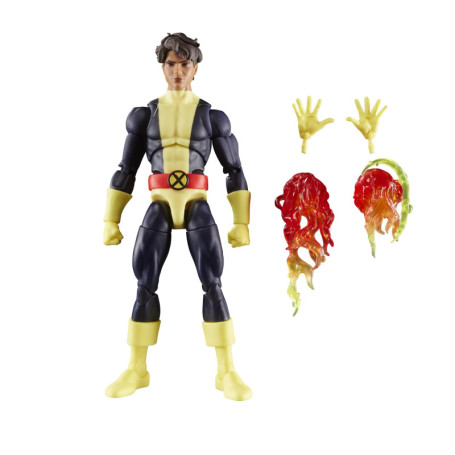 Figurine Marvel Legends Sunspot - 15 cm avec accessoires