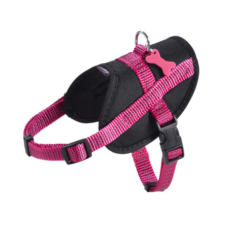 Harnais Confort Easy Safe Fuchsia pour Chiens