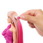 Barbie Poupée Mannequin Ultra Chevelure Arc-en-Ciel avec Accessoires de Coiffure