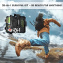 Kit de Survie Complet FZSECRIU pour Camping et Randonnée