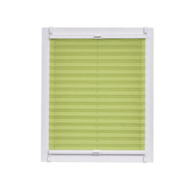 Store Plissé Vert Sunlines - Lumière du Jour et Protection Visuelle, 105 x 150 cm
