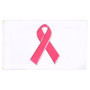 Drapeau Ruban Rose pour le Cancer du Sein - 150x90 cm - AZ FLAG