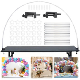 Kit Arche à Ballons pour Anniversaire et Célébrations - Démontable et Portable