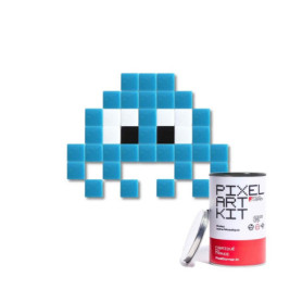 Kit de Pixel Art Little Alien(s) Bleu Clair - Pixel Corner