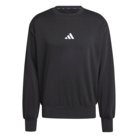 Sweatshirt Fleece Essentials Feelcozy pour Homme - adidas Noir/Blanc