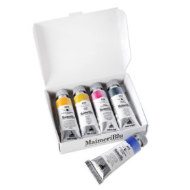 Set Débutant de Peinture Aquarelle MaimeriBlu - 5 Tubes de 12ml